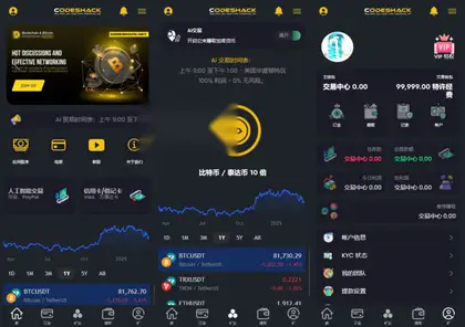 AI量化投资源码 海外版区块链理财交易所源码 ai交易源码