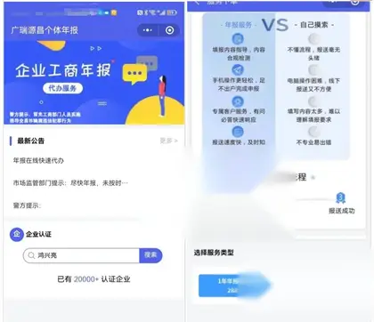 企业年报服务系统 电销年报系统 小微服务助手系统 附完整安装教程