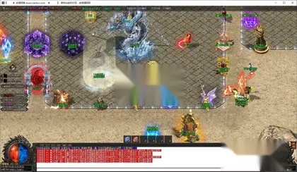 GOM引擎传奇端游【新诛仙迷失96大陆】Win服务器端+PC客户端+神盾插件+假人陪玩+搭建教程