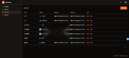SSL证书管理工具网站源码，自动申请、部署、续期网站证书