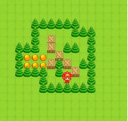 HTML5推箱子小游戏源码