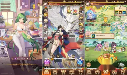 二次元卡牌手游【少女回战初始版】Linux服务端+安卓+加解密工具+GM授权后台+视频教程
