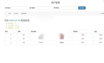 神猴水果机竞猜开奖游戏系统带后台开奖控制【源码+教程】